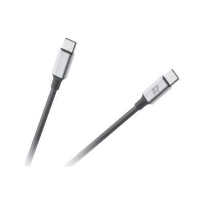 Kabel REBEL RB-6012-100-B USB-C 3.0/USB-C 1m Black – Zboží Živě