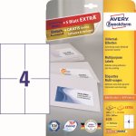 Avery Zweckform 25 listů, A4, bílé 6120 – Zboží Dáma