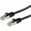 síťový kabel Value 21.99.1275 S/FTP patch, kat. 6, LSOH, 7m, černý