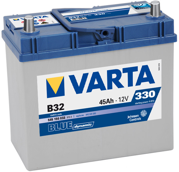 Varta Blue Dynamic 12V 45Ah 330A 545 156 033 od 1 359 Kč - Heureka.cz