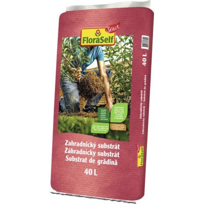 FloraSelf Select Zahradnický substrát 40 l – Zboží Dáma