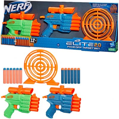 Dětská pistole s náboji Nerf Elite 2.0 F8273 2 ks. – Zboží Mobilmania