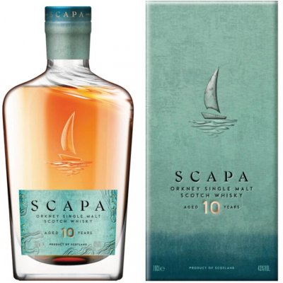 Whisky Scapa Orkney Single Malt 10y 48% 0,7 l (karton) – Hledejceny.cz