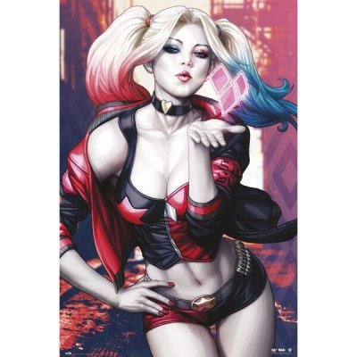 Plakát Harley Quinn - Kiss (13) – Zboží Mobilmania