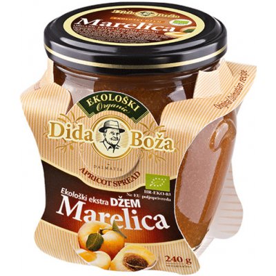 Dida Boža Bio meruňkový Džem (82 % ovoce) 12 x 240 g