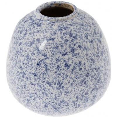 Storefactory Porcelánová váza ÅVIK Blue, modrá barva, porcelán – Zbozi.Blesk.cz