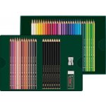 FABER-CASTELL Barevné pastelky Polychromos & Pitt Graphite Matt 40 barev 50 ks sada 210054 TFC210054 – Hledejceny.cz