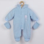 Overal/Kombinéza kojenecká zimní - Nice Bear rúžová – Zboží Dáma