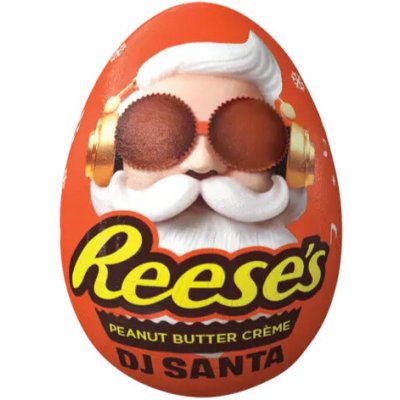 Reese's Santa Heads vajíčko s náplní z arašídového másla 34 g – Zboží Dáma