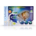 Infantino Hudební kolotoč s projekcí 3v1 zelený – Sleviste.cz