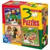 Puzzle D-Toys Pohádky D 3v1 6,9,16 dílků