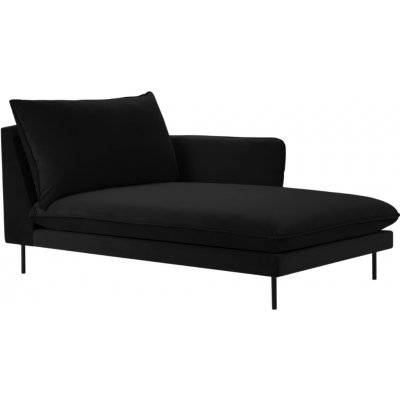 Cosmopolitan Design Vienna sametová 170 cm pravá černá – Zboží Dáma