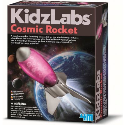 Mac Toys Kosmická raketa funkční model vystřelovací se samolepkami – Hledejceny.cz