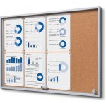 Jansen Display interiérová vitrína 8 x A4 – Zboží Živě