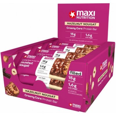 MaxiNutrition Creamy Core Protein Bar 12 x 45 g – Hledejceny.cz