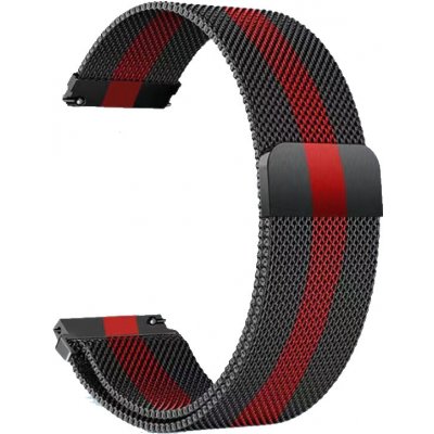 Madvell Kovový řemínek černá s červeným pruhem – Hledejceny.cz