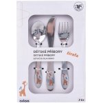 Orion Dětské nerezové příbory SOVA 3 ks – Zboží Dáma