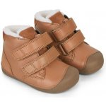 Bundgaard dětské kožené zimní boty PETIT Mid Winter (BG303201DG-235) cognac – Zboží Dáma