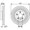 Brzdový kotouč Brzdový kotouč BOSCH 0 986 479 A33