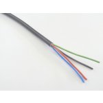 T-Led RGB kulatý 4x0,5mm² černý 1 m – HobbyKompas.cz