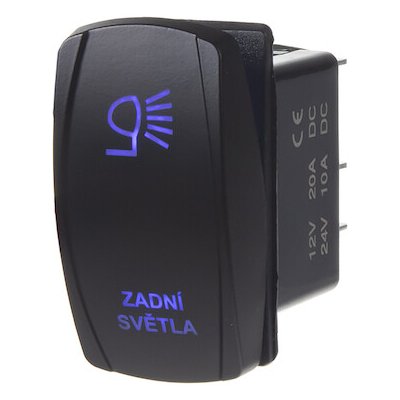 Rocker2 spínač ZADNÍ SVĚTLA 12/24V, 47137 – Hledejceny.cz