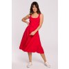 Dámské šaty BeWear šaty B218 červená