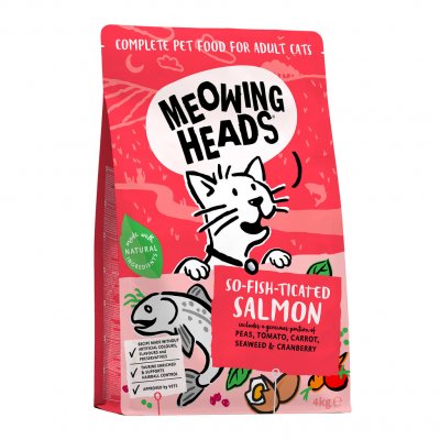 Meowing Heads So fish tiCated Salmon 4 kg