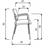 Alba konferenční židle Square – Zboží Dáma Alba konferenční židle Square – Zboží Dáma