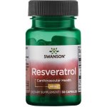 Swanson Resveratrol 50 mg 30 kapslí – Hledejceny.cz