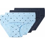 lupilu dívčí kalhotky s BIO bavlnou 4 kusy navy modrá / modrá – Sleviste.cz