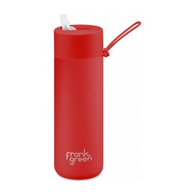 Frank Green Ceramic Straw nerezový 595 ml atomic red – Hledejceny.cz