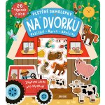 Plstěné samolepky na dvorku a 28 figurek z plsti – Zboží Dáma
