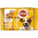 Pedigree Adult hovězí drůbeží v želé 4 x 100 g – Zbozi.Blesk.cz