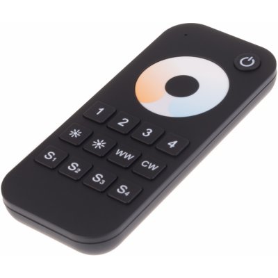 T-LED Dálkový ovladač dimLED CCT černý 4-kanálový 069139 – Sleviste.cz