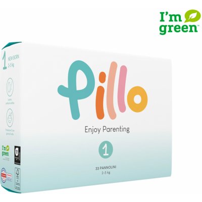 PILLO Premium 1 New Born 2-5 kg 33 ks