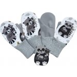 Esito Palcové rukavice Zvířátko softshell bílé – Hledejceny.cz