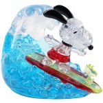 HCM KINZEL 3D Crystal puzzle Surfující Snoopy 41 ks – Zboží Mobilmania