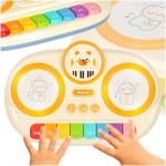 Creative Corner Dětské interaktivní varhany piano vzdělávací béžové – Hledejceny.cz