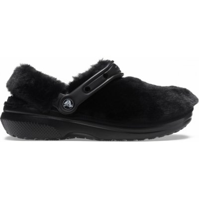 Crocs Classic Fur Sure černá – Hledejceny.cz