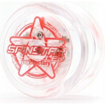 Yoyofactory yoyo Spinstar LED svítící Červená