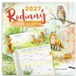 NOTIQUE Rodinný plánovací Animalium 30 × 30 cm 2027 – Sleviste.cz