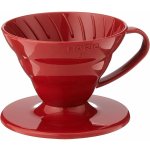 Hario Dripper V60-01 Plastic Red – Zboží Dáma