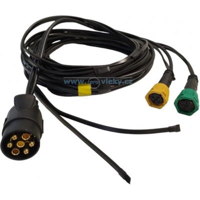 Fristom Kabeláž 12V 7-pól. délka 5m; 2x vývod pro př. osvětlení – Hledejceny.cz