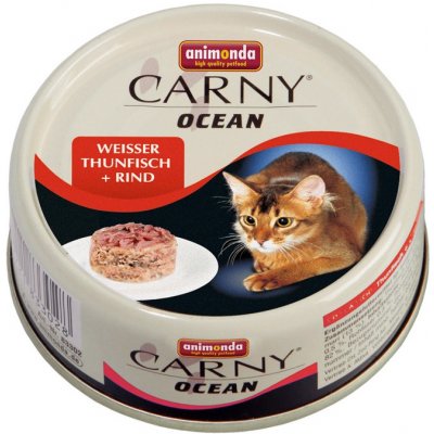 Carny Ocean tuňák & hovězí 80 g – Zbozi.Blesk.cz