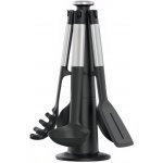 Joseph Joseph Sada silikonových kuchyňských pomůcek se stojanem Elevate Silicone Steel – Hledejceny.cz