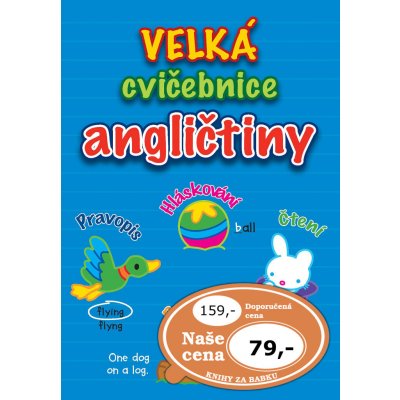 Velká cvičebnice angličtiny – Hledejceny.cz