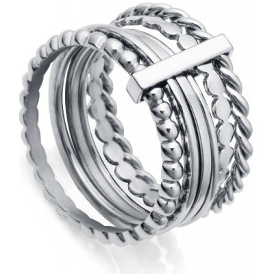 Viceroy Moderní ocelový prsten Chic 75307A01 – Zboží Mobilmania