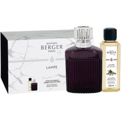 Maison Berger Paris dárková sada katalytická lampa Alpha švestková + Pod olivovníky 250 ml