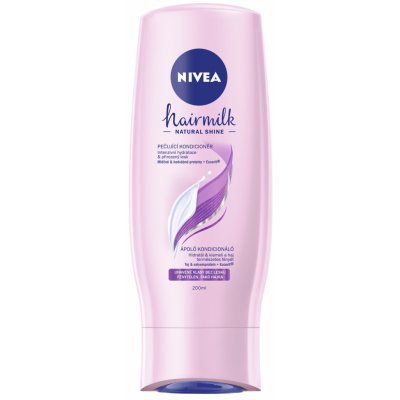 Nivea Hairmilk Natural Shine pečující kondicionér 200 ml – Zbozi.Blesk.cz