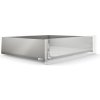 Kuchyňská dolní skříňka BLUM Merivobox K 600 mm, 40 kg, Indium šedá, vrut